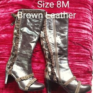 Bobbi Blu Knee High Corset Boots